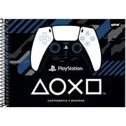 Caderno de Cartografia e Desenho, Capa dura, 48 folhas, Playstation, 2753383, Spiral Ps - PT 1 UN