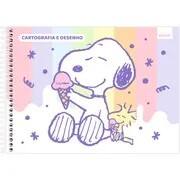 Caderno de Cartografia e Desenho, Capa dura, 48 folhas, Snoopy, 2753390, Spiral Sno - PT 1 UN