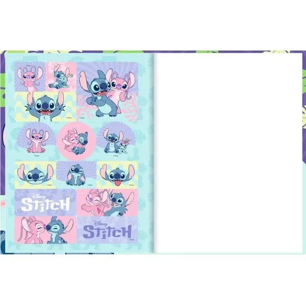 Caderno Universitário Capa Dura Costurado, 80 Folhas, Stitch, 2753291, Spiral Ds - PT 1 UN Caderno Universitário Capa Dura Costurado, 80 Folhas, Stitch, 2753291, Spiral Ds - PT 1 UN
