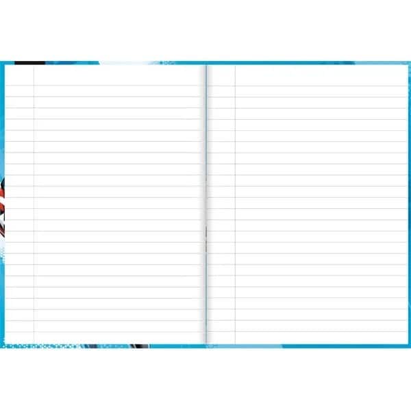 Caderno 1/4, Capa Dura Costurado, 80 folhas, Avengers / Vingadores, 2766840, Spiral Av - PT 1 UN