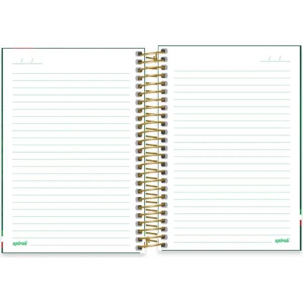 Caderno 1/4 Capa dura, espiral, 80 folhas, Palmeiras F.C, 2768073, Spiral Pal - PT 1 UN Caderno 1/4 Capa dura, espiral, 80 folhas, Palmeiras F.C, 2768073, Spiral Pal - PT 1 UN