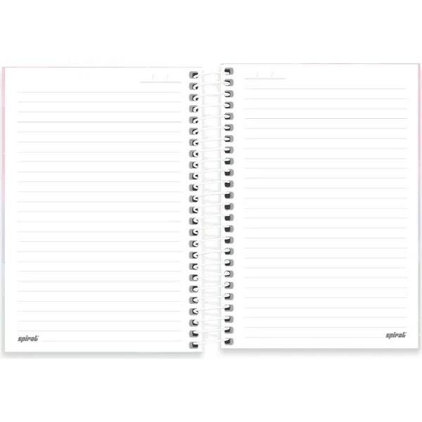 Caderno 1/4 espiral C.D. 160fls Flutter 2757831 Spiral Flu PT 1 UN Caderno 1/4 espiral C.D. 160fls Flutter 2757831 Spiral Flu PT 1 UN