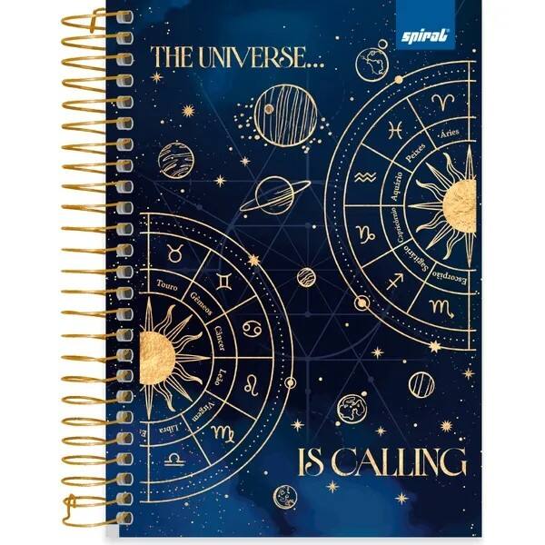 Caderno 1/4 espiral C.D. 160fls Multiverso 2757855 Spiral Mult PT 1 UN Caderno 1/4 espiral C.D. 160fls Multiverso 2757855 Spiral Mult PT 1 UN
