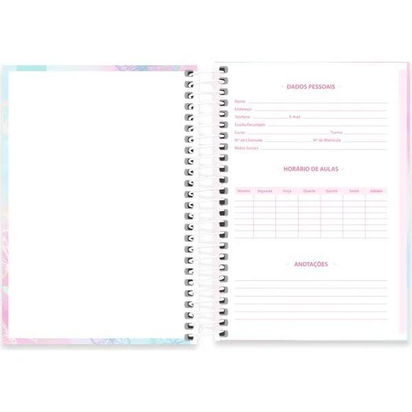 Caderno 1/4 Capa dura, espiral, 80 folhas, Flutter, 2757763, Spiral Flu - PT 1 UN Caderno 1/4 Capa dura, espiral, 80 folhas, Flutter, 2757763, Spiral Flu - PT 1 UN
