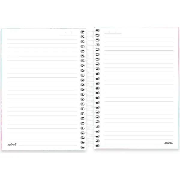 Caderno 1/4 Capa dura, espiral, 80 folhas, Flutter, 2757763, Spiral Flu - PT 1 UN Caderno 1/4 Capa dura, espiral, 80 folhas, Flutter, 2757763, Spiral Flu - PT 1 UN