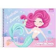 Caderno cartografia capa dura 80fls Sereia 2753529 Spiral Ten PT 1 UN