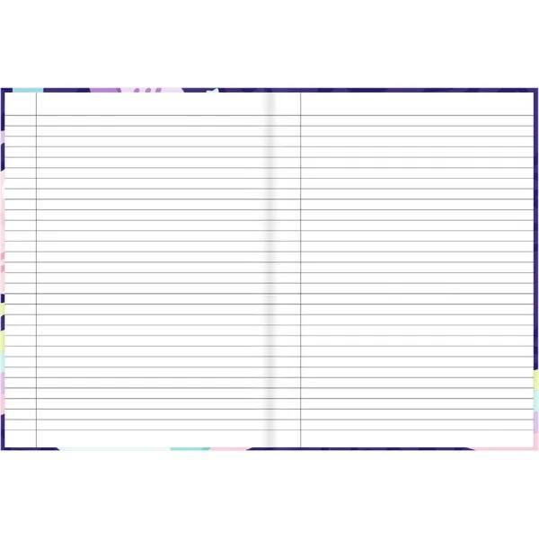 Caderno Universitário Capa Dura Costurado, 80 folhas, Corujinhas, 2753215, Spiral Cor - PT 1 UN