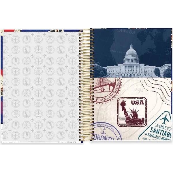 Caderno Universitário Capa Dura, 20 x 1, 320 Folhas, Hard Cover, Londres, 2757329, Spiral Har - PT 1 UN Caderno Universitário Capa Dura, 20 x 1, 320 Folhas, Hard Cover, Londres, 2757329, Spiral Har - PT 1 UN