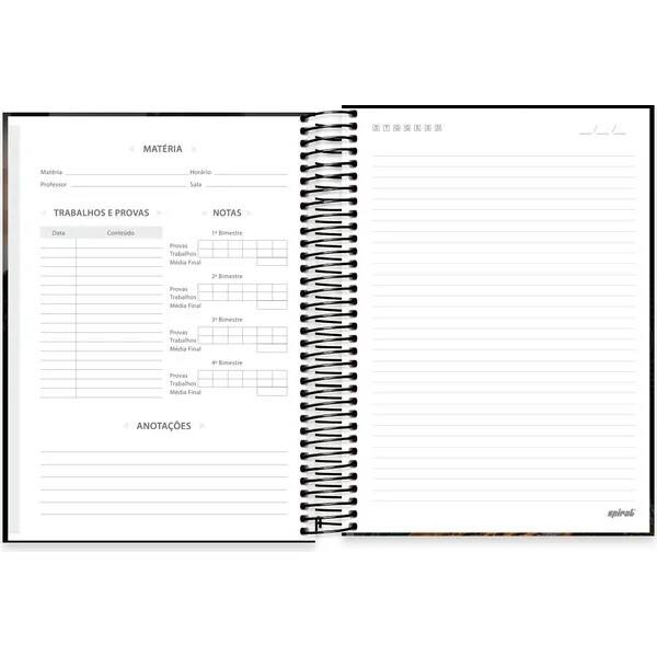 Caderno univ.capa dura 20x1 320fls Img&Mens 2757343 Spiral Ima PT 1 UN