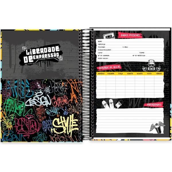 Caderno univ.capa dura 20x1 320fls Lib de Exp 2757350 Spiral Lib PT 1 UN Caderno univ.capa dura 20x1 320fls Lib de Exp 2757350 Spiral Lib PT 1 UN