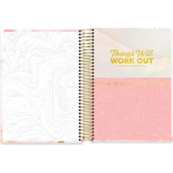Caderno Universitário Capa Dura, 20 x 1, 320 Folhas, Marmo, 2753130, Spiral Mrm - PT 1 UN