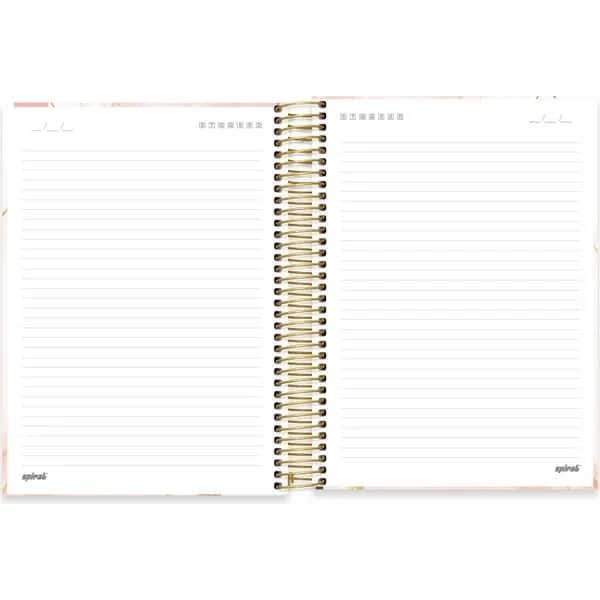 Caderno Universitário Capa Dura, 20 x 1, 320 Folhas, Marmo, 2753130, Spiral Mrm - PT 1 UN