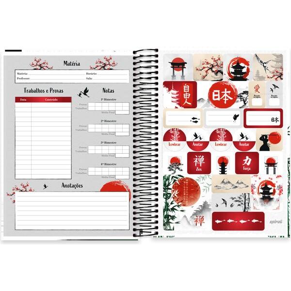 Caderno Universitário Capa Dura, 20x1, 320 folhas, Zen, 2757398, Spiral Zen - PT 1 UN Caderno Universitário Capa Dura, 20x1, 320 folhas, Zen, 2757398, Spiral Zen - PT 1 UN