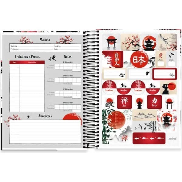 Caderno univ.capa dura 15x1 240fls Zen 2757275 Spiral Zen PT 1 UN Caderno univ.capa dura 15x1 240fls Zen 2757275 Spiral Zen PT 1 UN