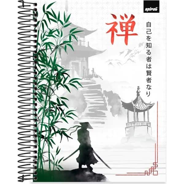 Caderno univ.capa dura 15x1 240fls Zen 2757282 Spiral Zen PT 1 UN Caderno univ.capa dura 15x1 240fls Zen 2757282 Spiral Zen PT 1 UN