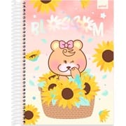 Caderno Universitário Capa Dura, 10 x 1, 160 Folhas, Pop Pet, 2752911, Spiral Pop - PT 1 UN