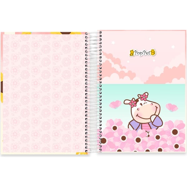 Caderno Universitário Capa Dura, 10 x 1, 160 Folhas, Pop Pet, 2752911, Spiral Pop - PT 1 UN Caderno Universitário Capa Dura, 10 x 1, 160 Folhas, Pop Pet, 2752911, Spiral Pop - PT 1 UN