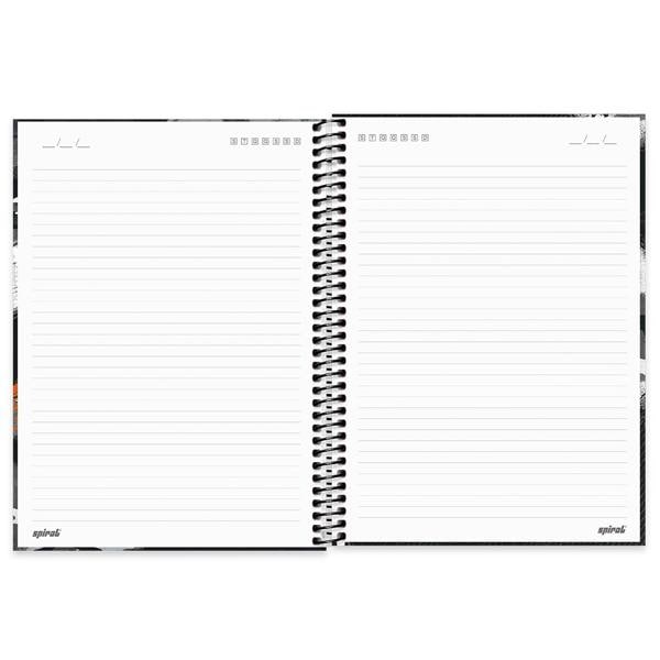 Caderno universitário capa dura 1x1 80 folhas, Nerf, Spiral, 211634 - PT 1 UN