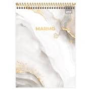 Caderno Universitário Capa dura, Espiral superior, 1 x 1, 80 folhas, Marmo, 2644299, Spiral Mrm - PT 1 UN Caderno Universitário Capa dura, Espiral superior, 1 x 1, 80 folhas, Marmo, 2644299, Spiral Mrm - PT 1 UN