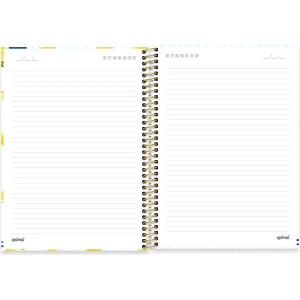 Caderno Universitário Capa Dura, 1 x 1, 80 Folhas, Limão Siciliano, 2765737, Spiral Ten - PT 1 UN Caderno Universitário Capa Dura, 1 x 1, 80 Folhas, Limão Siciliano, 2765737, Spiral Ten - PT 1 UN
