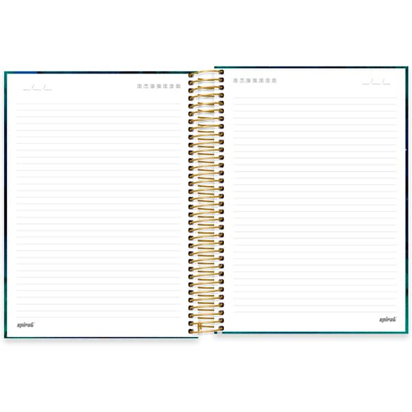 Caderno Universitário Capa Dura, 10 x 1, 160 Folhas, Multiverso, 2520590, Spiral Mult - PT 1 UN