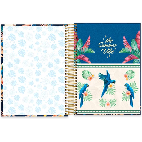 Caderno univ.capa dura 10x1 160fls Tropical 2520637 Spiral Ten PT 1 UN