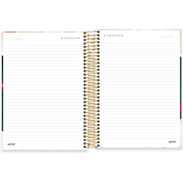 Caderno univ.capa dura 15x1 240fls Hard Cover 2519426 Spiral Har PT 1 UN