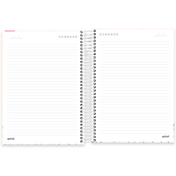 Caderno Universitário Capa Dura, 15 x 1, 240 Folhas, Panda, 2520682, Spiral Ten - PT 1 UN