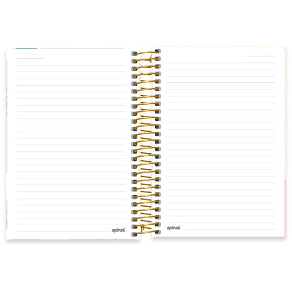 Caderno 1/4 espiral capa dura, 1 matéria, 80 folhas, Corujinhas, 2521054, Spiral Cor - PT 1 UN