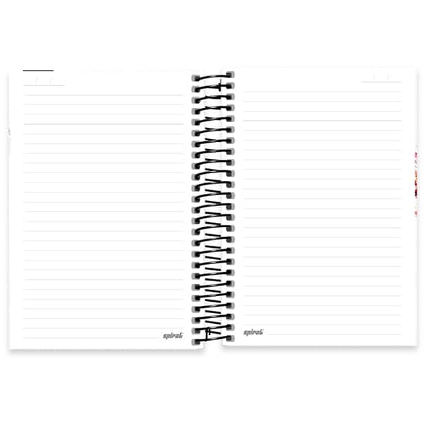 Caderno 1/4 espiral capa dura, 1 matéria, 160 folhas, Zen, 2521160, Spiral Zen - PT 1 UN