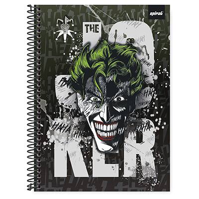 Caderno universitário capa dura 1x1 80 folhas, Joker, Spiral, 211596 - PT 1 UN