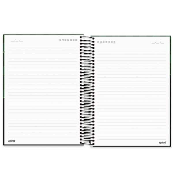 Caderno universitário capa dura 10x1 160 folhas, XBox, Spiral, 211936 - PT 1 UN