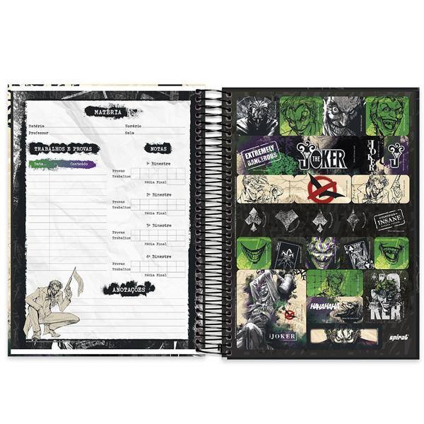 Caderno universitário capa dura 15x1 240 folhas, Joker, Spiral, 212006 - PT 1 UN