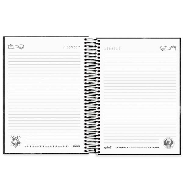 Caderno universitário capa dura 20x1 320 folhas, Animais Fantásticos, Spiral, 212094 - PT 1 UN