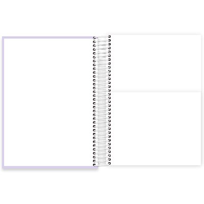 Caderno universitário capa polipropileno 10x1 160 folhas, Soothing Lilás, Spiral, 2264042 - PT 1 UN