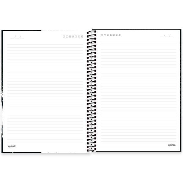 Caderno universitário capa dura 1x1 80 folhas, Joker, Spiral, 2277073 - PT 1 UN