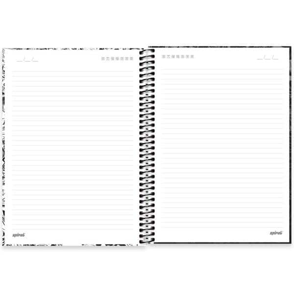 Caderno universitário capa dura 1x1 80 folhas, Marvel Red Brick, Spiral, 2277233 - PT 1 UN