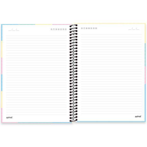 Caderno universitário capa dura 1x1 80 folhas, Disney Tsum Tsum, Spiral, 2276793 - PT 1 UN