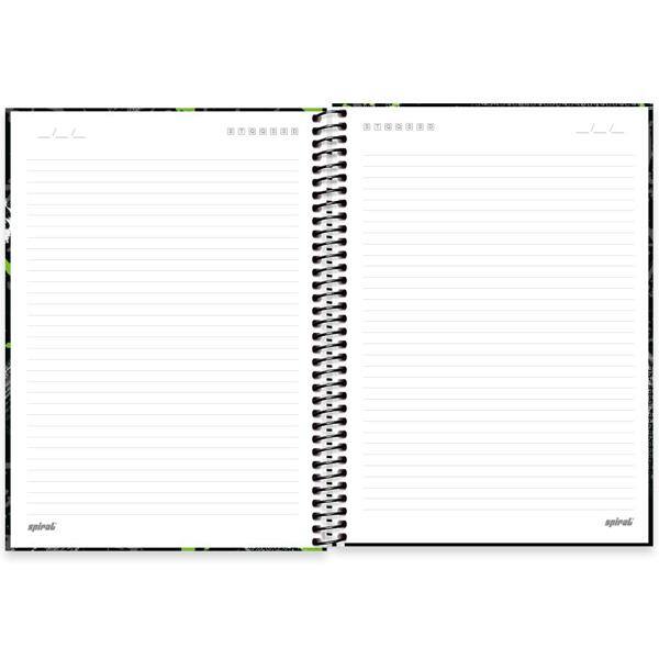 Caderno universitário capa dura 1x1 80 folhas, XBox, Spiral, 2277776 - PT 1 UN