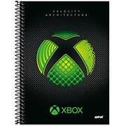 Caderno universitário capa dura 1x1 80 folhas, XBox, Spiral, 2277783 - PT 1 UN