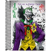 Caderno universitário capa dura 10x1 160 folhas, Joker, Spiral, 2278469 - PT 1 UN