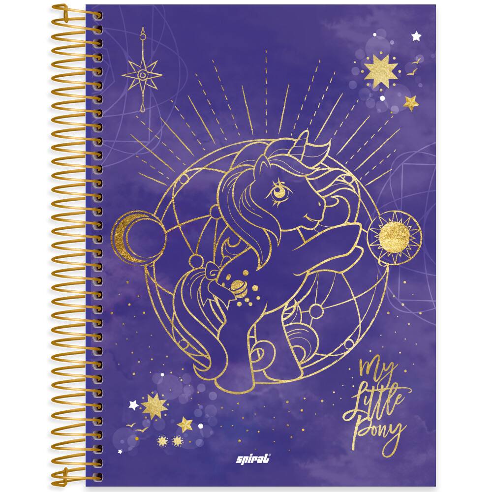 Caderno De Desenho My Little Pony Personalizado 100fls