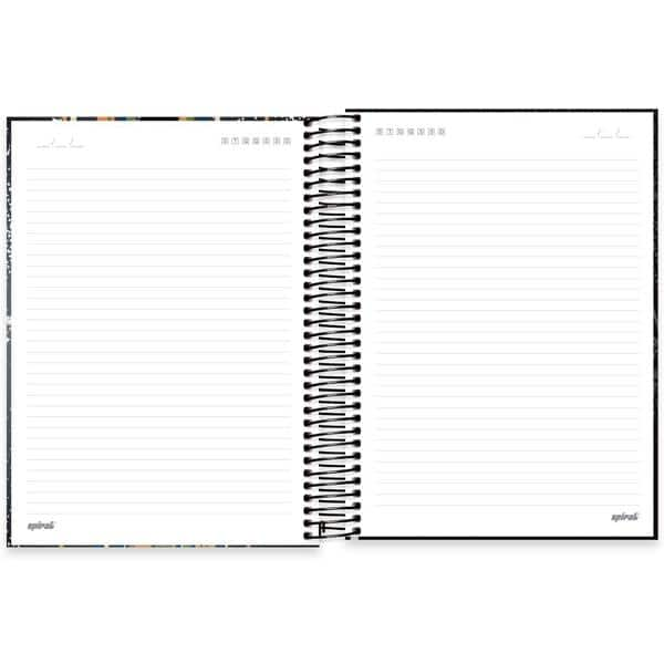 Caderno universitário capa dura 10x1 160 folhas, Nerf, Spiral, 2228839 - PT 1 UN