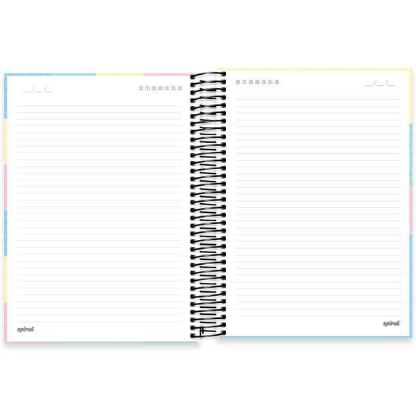 Caderno universitário capa dura 10x1 160 folhas, Disney Tsum Tsum, Spiral, 2278322 - PT 1 UN