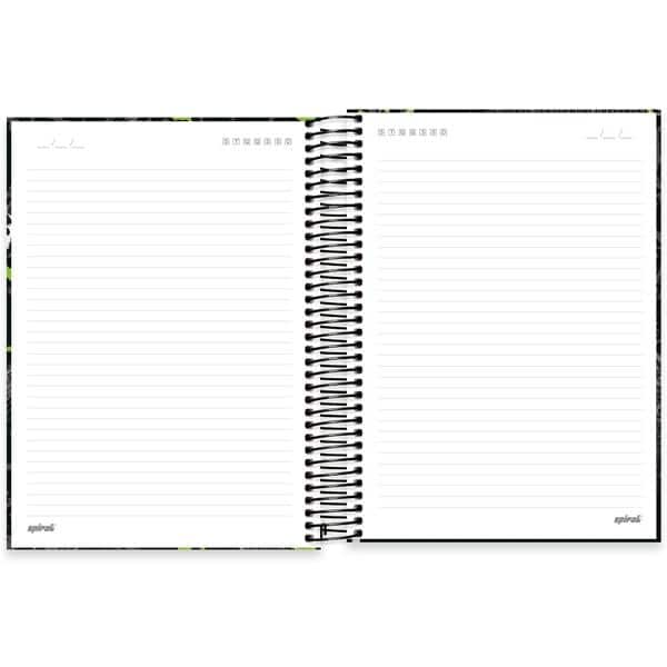 Caderno universitário capa dura 10x1 160 folhas, XBox, Spiral, 2278841 - PT 1 UN