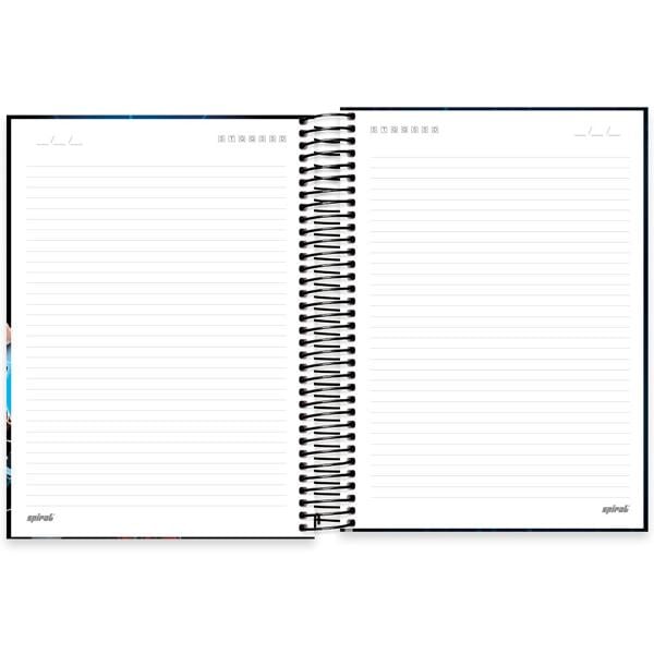 Caderno universitário capa dura 15x1 240 folhas, Marvel Avengers - Vingadores, Spiral, 2279022 - PT 1 UN