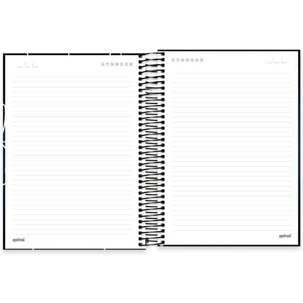 Caderno universitário capa dura 15x1 240 folhas, Marvel Emoji, Spiral, 2279251 - PT 1 UN