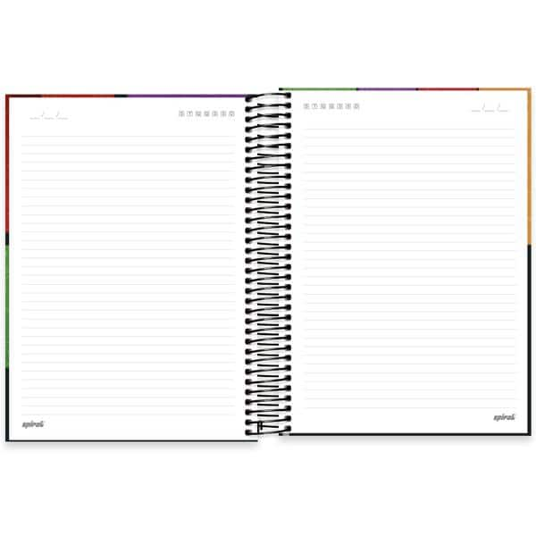 Caderno universitário capa dura 15x1 240 folhas, The Big Bang Theory, Spiral, 2279398 - PT 1 UN