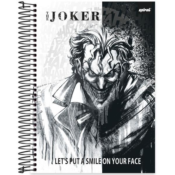 Caderno universitário capa dura 20x1 320 folhas, Joker, Spiral, 2279718 - PT 1 UN
