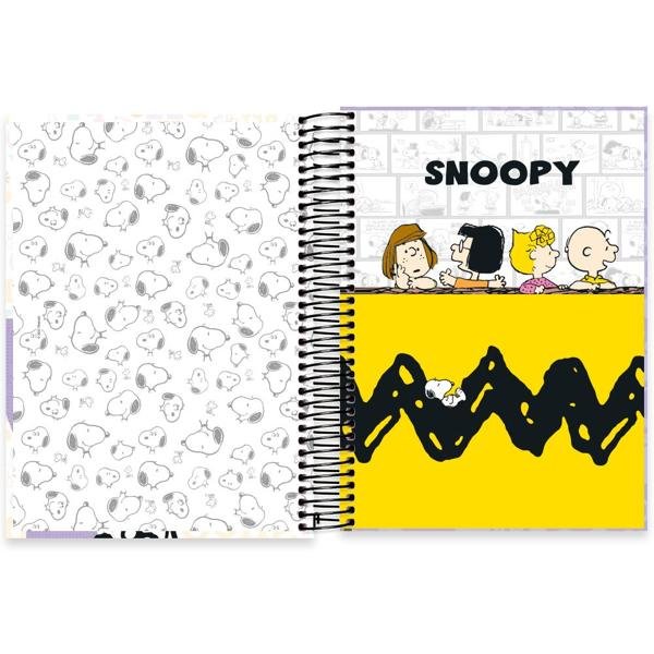 Caderno universitário capa dura 20x1 320 folhas, Snoopy, Spiral, 2279794 - PT 1 UN